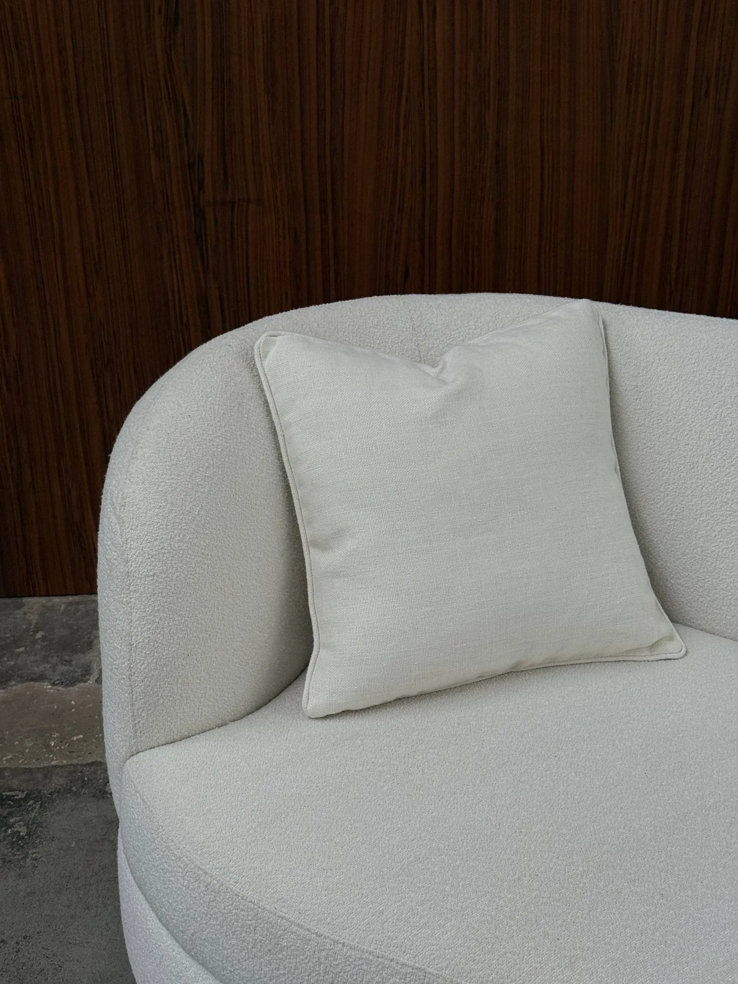 Norell cushion, Off white, 50x50 cm Tinted