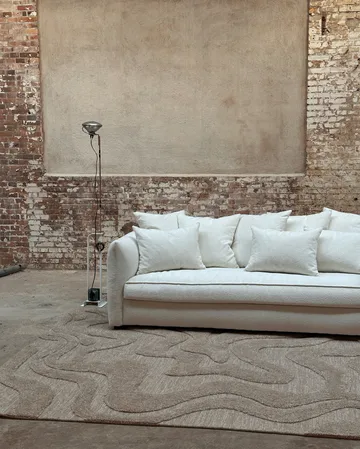 Norlander wool rug 250x350 cm - Beige-melange - Tinted