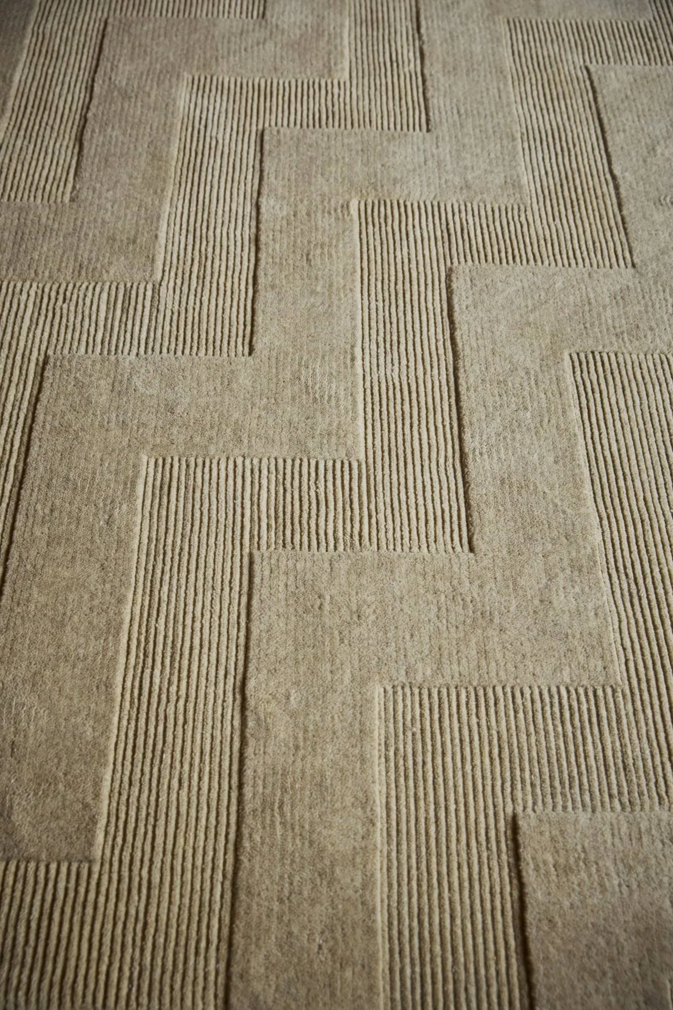 Valmont wool rug, Beige melange, 250x350 cm Tinted