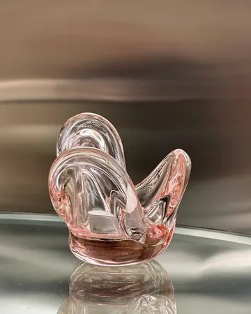 Visser Candle holder - Pink - Tinted