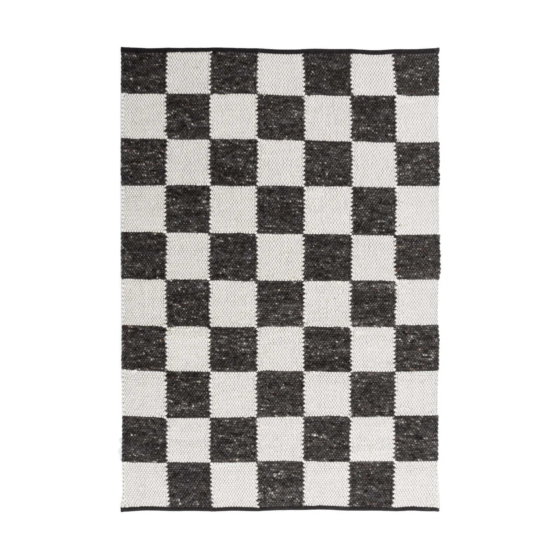 Gotland Design rug Special Edition, Anthracite-white no. 2428, 140x200 cm Tisca
