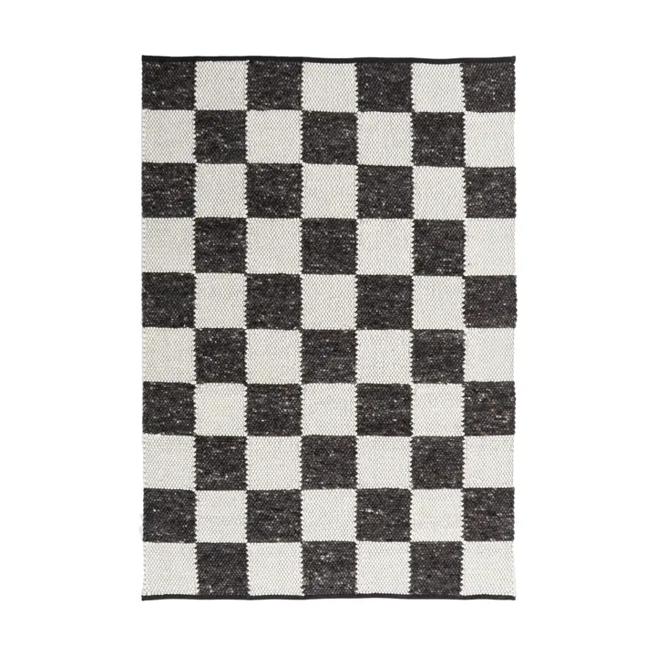 Gotland Design rug Special Edition - Anthracite-white no. 2428, 170x240 cm - Tisca