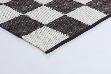 Gotland Design rug Special Edition - Anthracite-white nr. 2428, 90x180 cm - Tisca