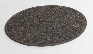Greenland Swift round rug - Anthracite no. 83, Ø300 cm - Tisca