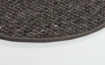Greenland Swift round rug - Anthracite no. 83, Ø300 cm - Tisca