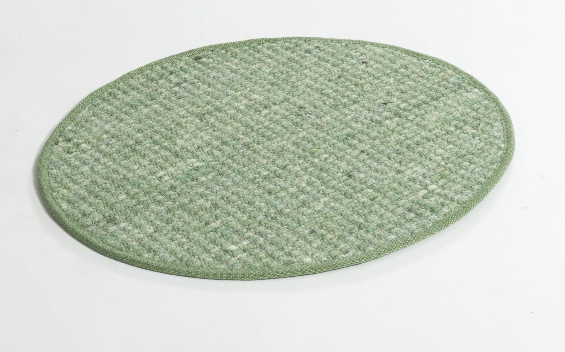 Greenland Swift round rug, Jade no. 240, Ø200 cm Tisca