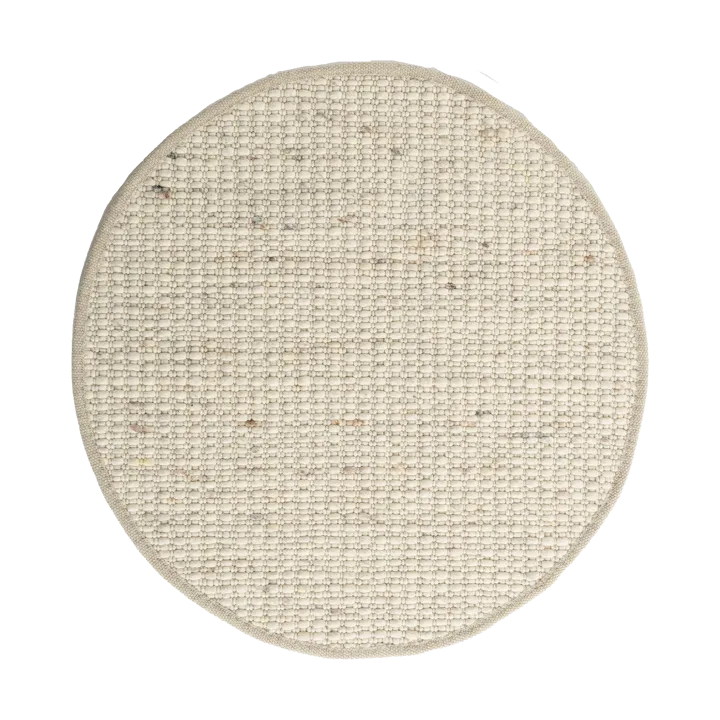 Greenland Swift round rug - Natural white no. 11, Ø170 cm - Tisca