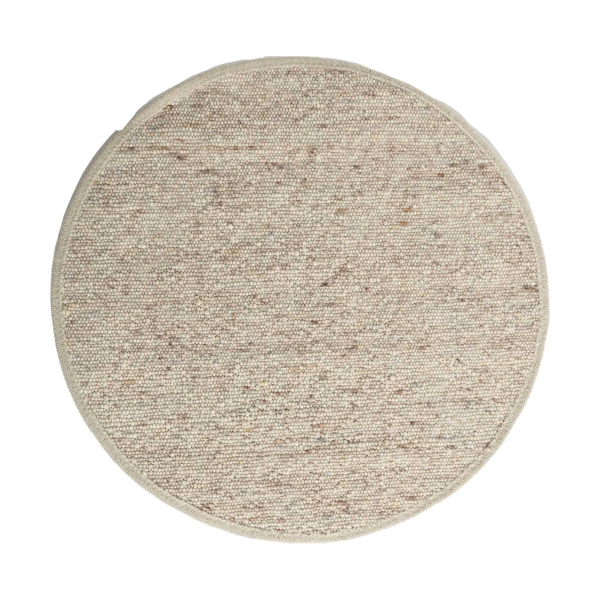 Sierrafil round rug, Ecru no. 32, Ø300 cm Tisca