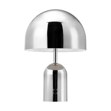 Bell Portable LED table lamp 28 cm - Silver - Tom Dixon