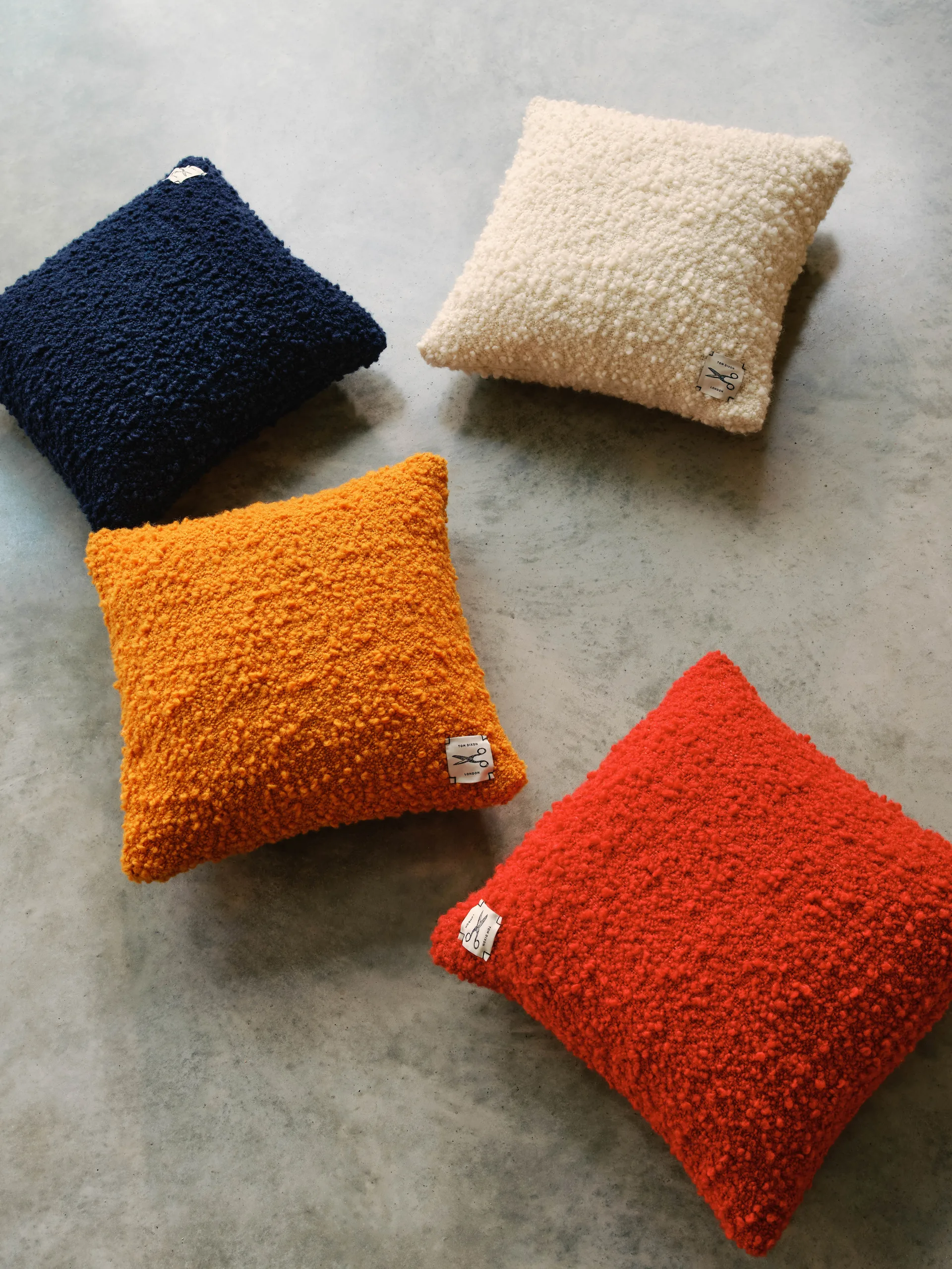 Bobble cushion 45x45 cm, Ochre Tom Dixon