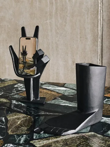 Cast iron foot - Black, 21.5x20 cm - Tom Dixon