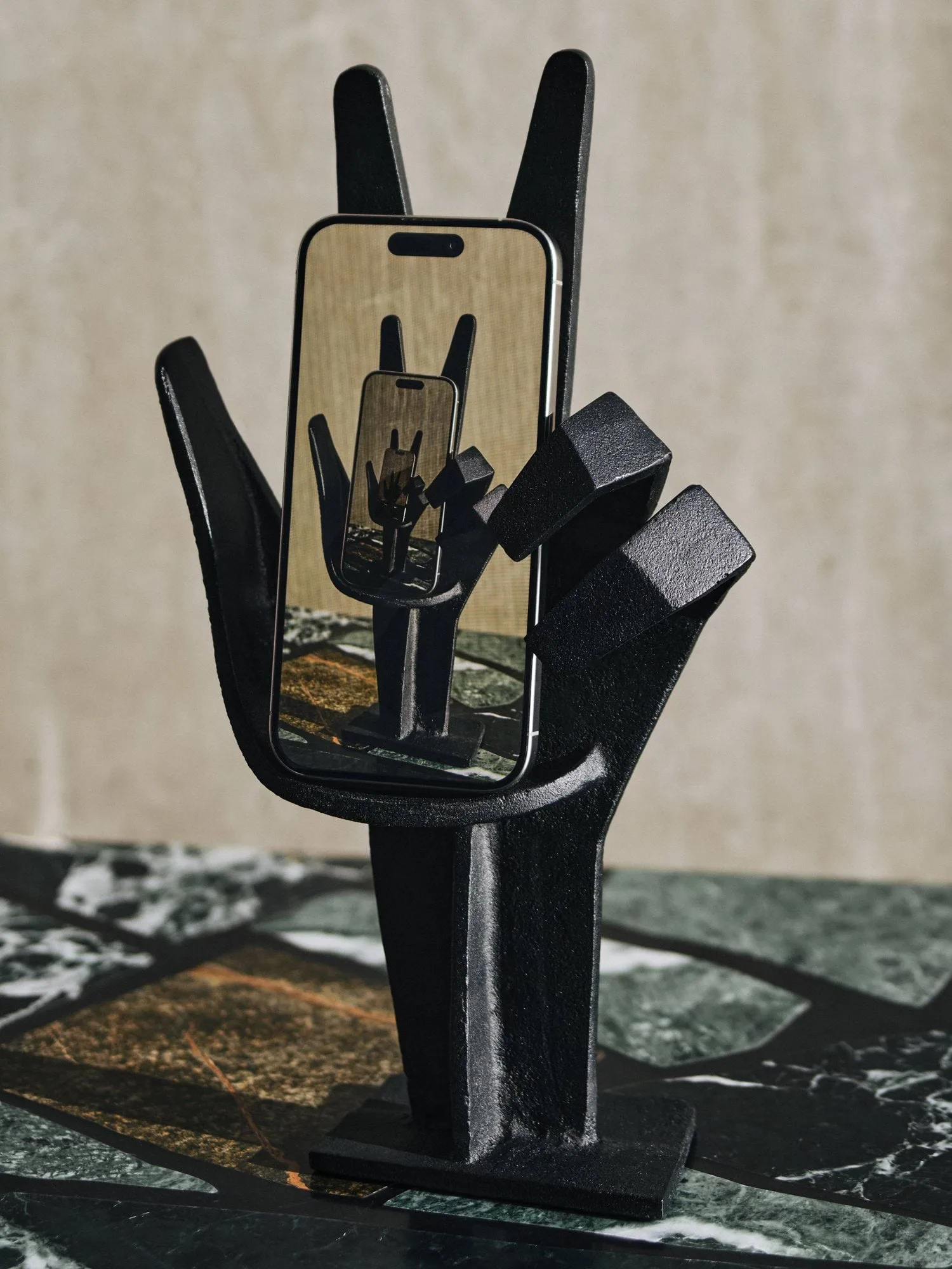 Cast iron handle, Black, 29.8x6.5 cm Tom Dixon