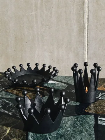 Cast iron tealight holder - Ø14x8.2 cm - Tom Dixon