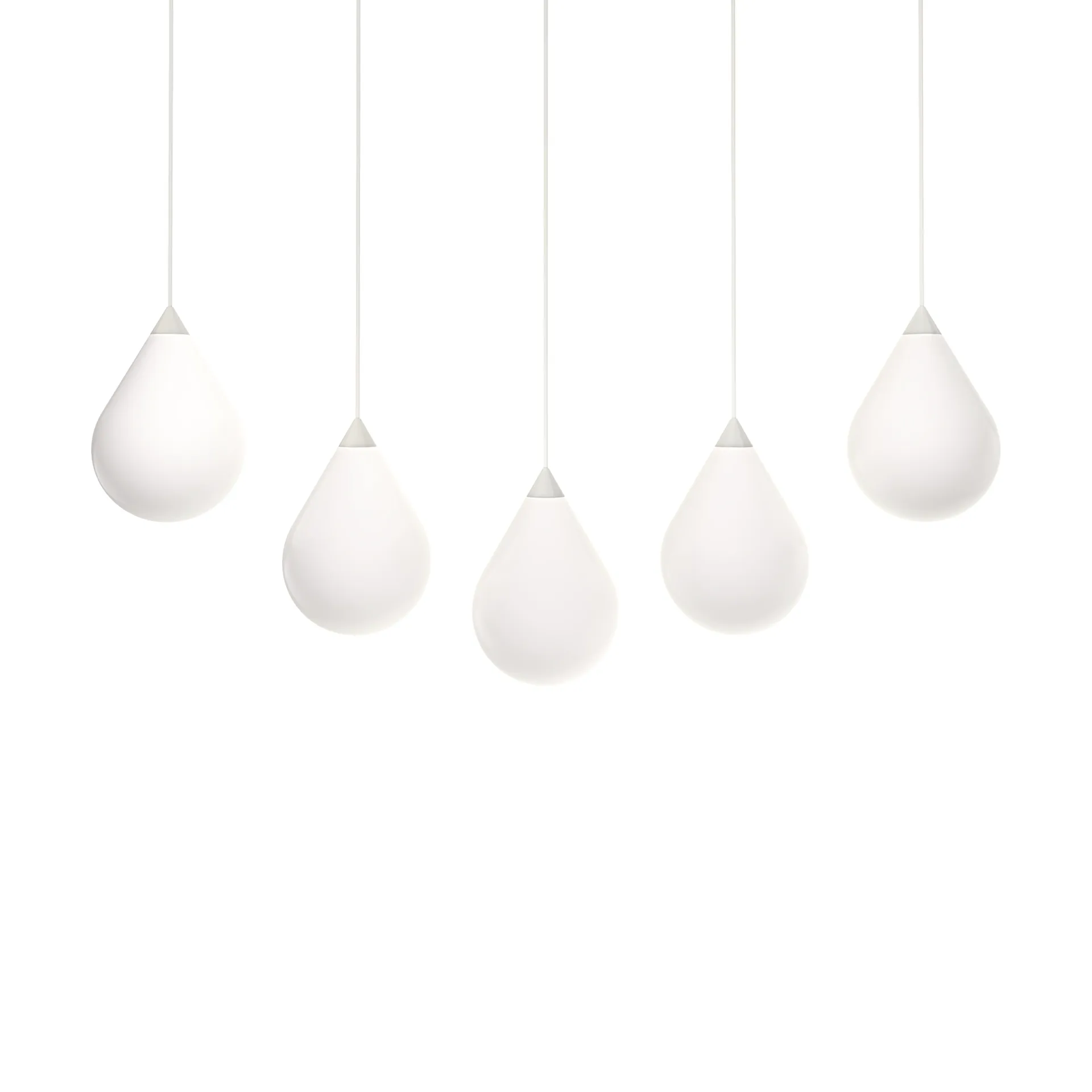 Flare Bead pendant lamp, Opal Tom Dixon