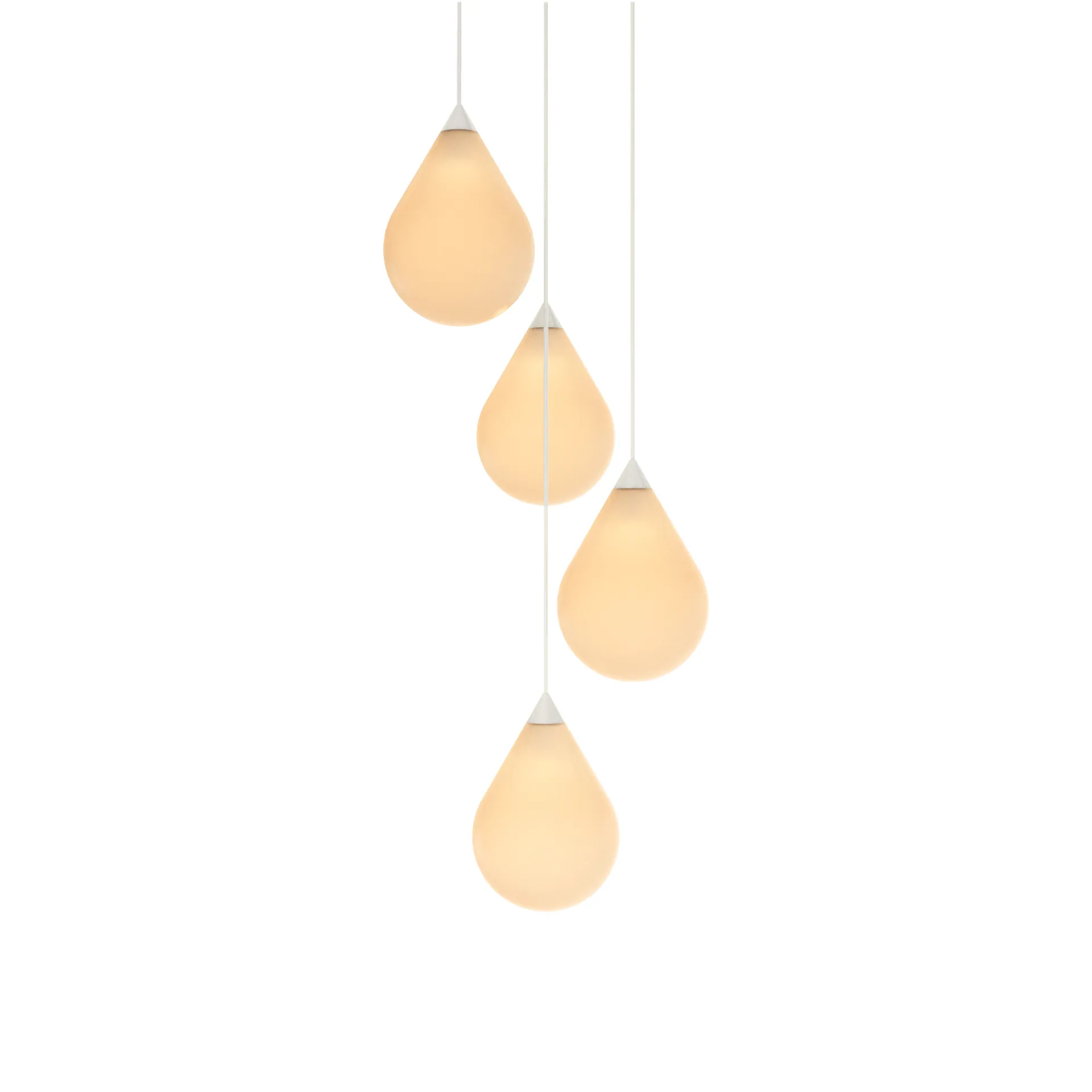 Flare Bead pendant lamp, Opal Tom Dixon