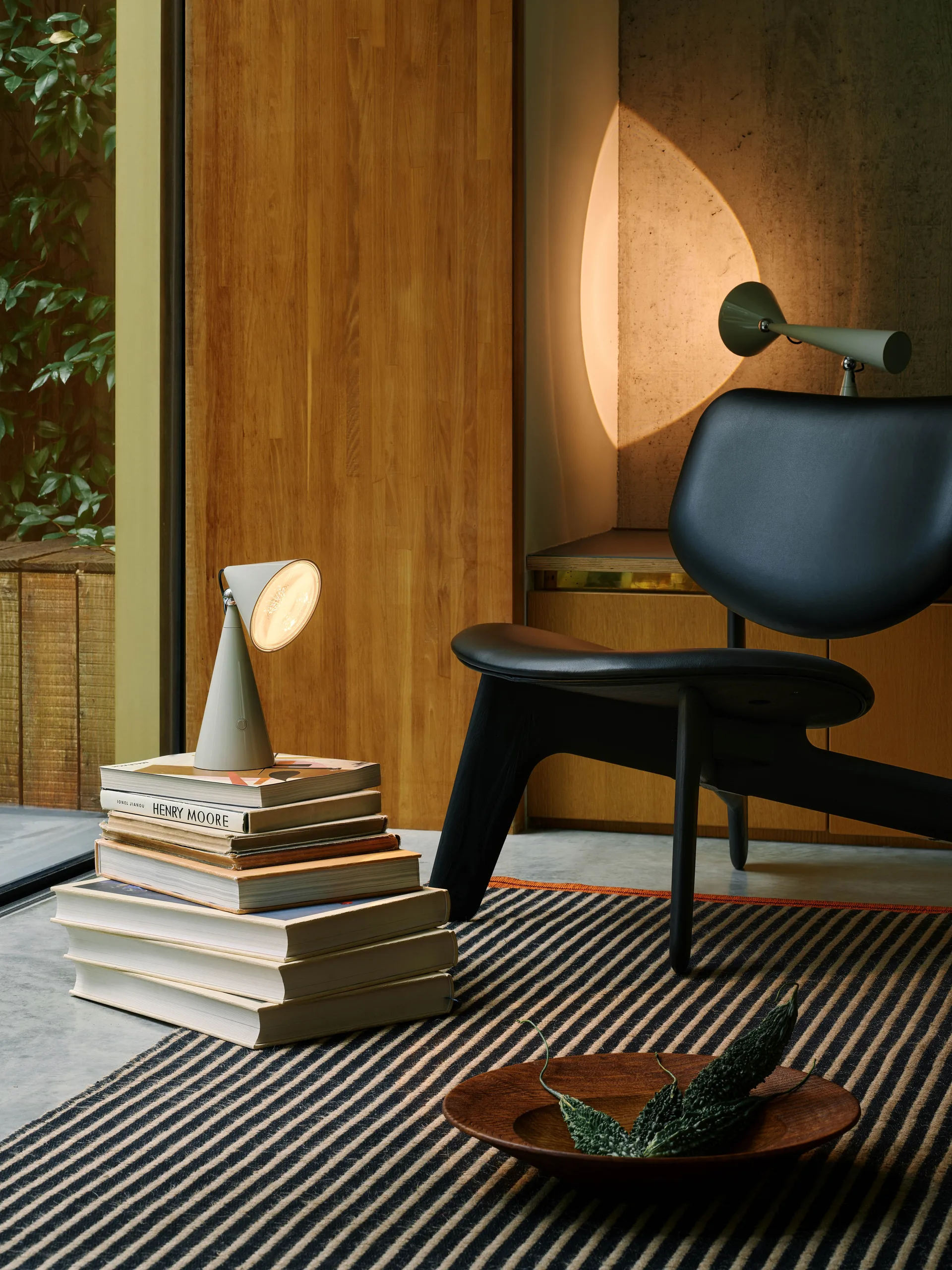 Line rug, Black 170x240 cm Tom Dixon