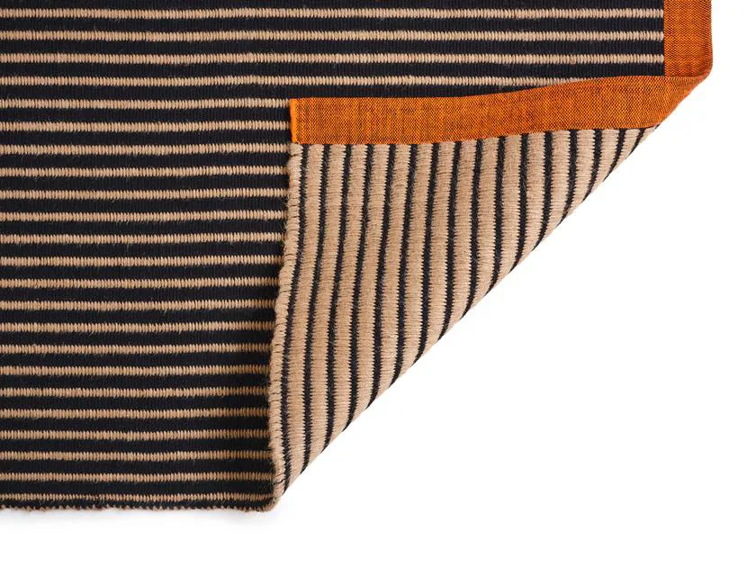 Line rug, Black 70x250 cm Tom Dixon