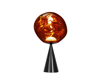 Melt Cone fat table lamp LED 46,5 cm - Copper - Tom Dixon