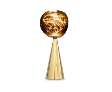 Melt Portable table lamp - Gold - Tom Dixon