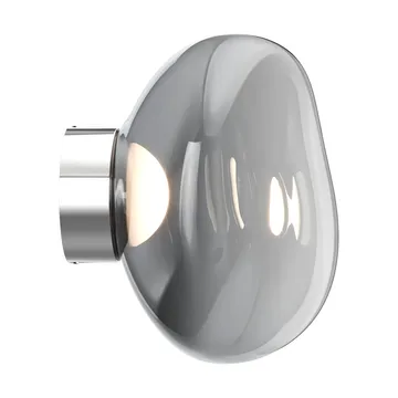 Melt Surface mini wall lamp LED 30 cm - Nickel - Tom Dixon