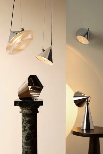 Pose pendant lamp - Silver, Ø25x24.5 cm - Tom Dixon