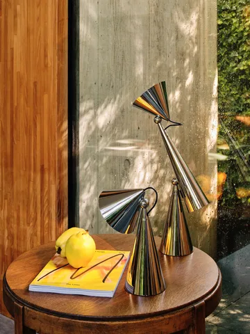 Pose Task LED table lamp - Silver - Tom Dixon