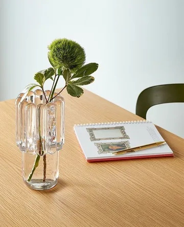 Press Medium vase - clear - Tom Dixon