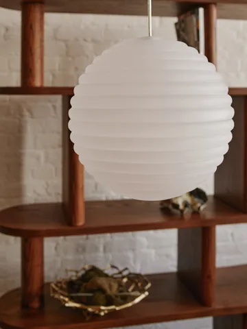 Press Sphere pendant LED Ø30 cm - Frosted - Tom Dixon