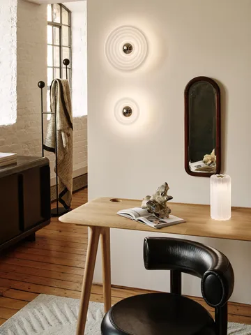 Press Surface wall lamp large LED 35 cm - Frosted - Tom Dixon