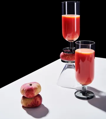 Puck highball glass 2-pack 33.5 cm - Clear - Tom Dixon