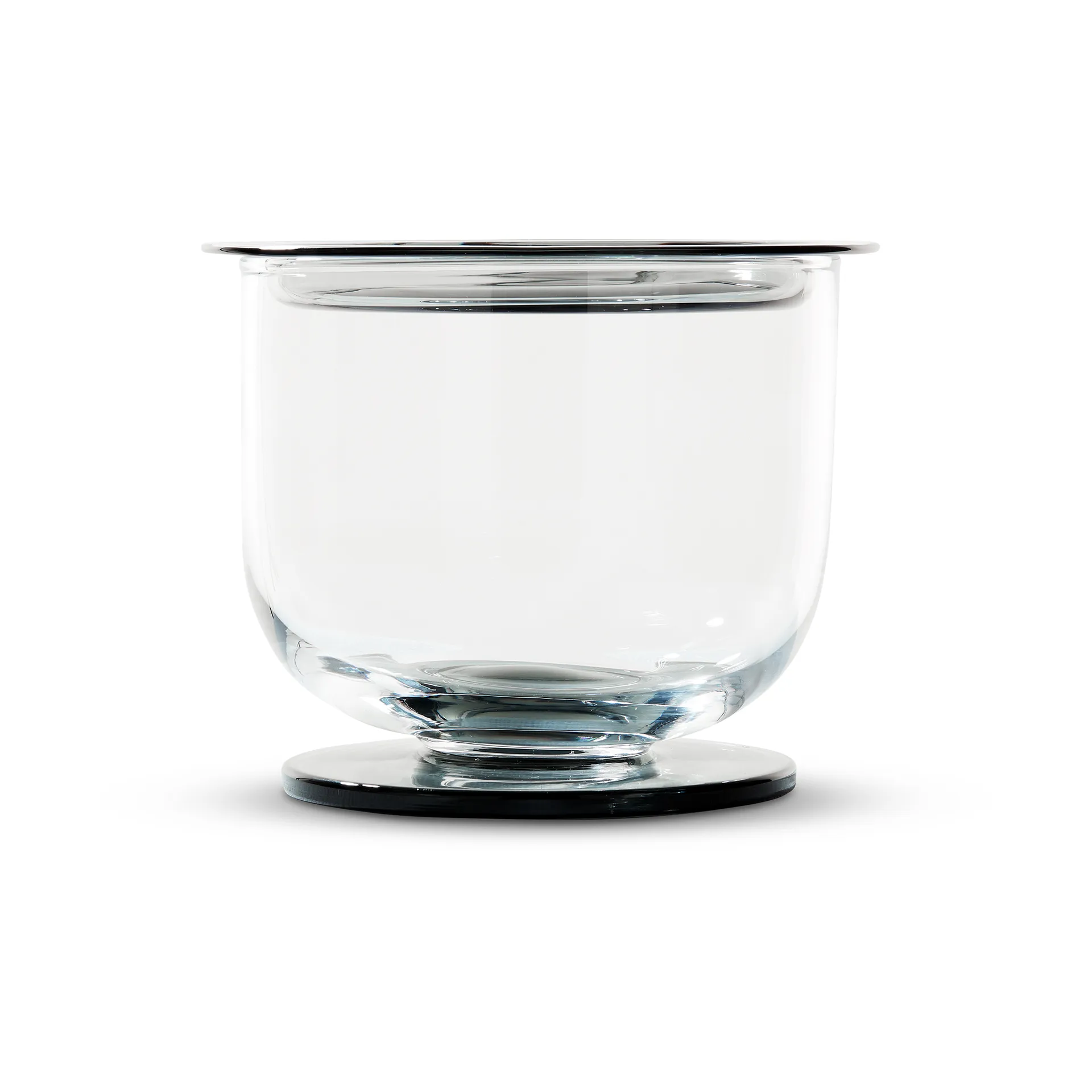Puck ice bucket 16.2 cm, Clear Tom Dixon