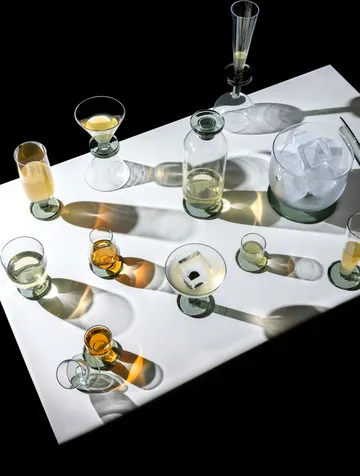 Puck ice bucket 16.2 cm - Clear - Tom Dixon