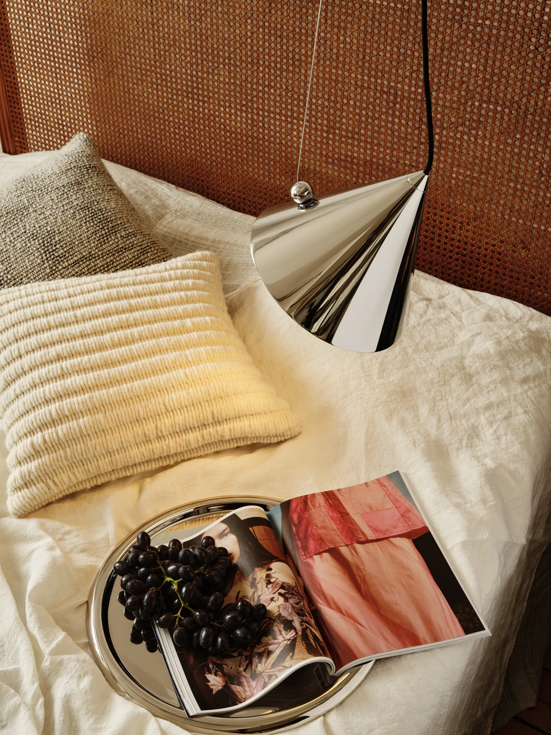 Ridge cushion 45x45 cm, Natural Tom Dixon