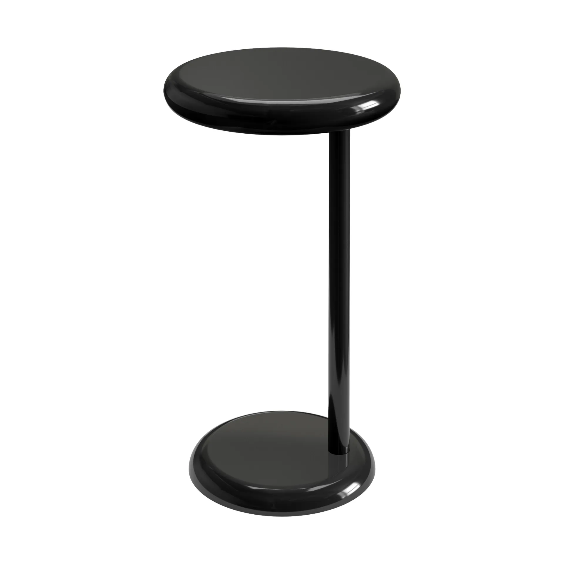Spot side table, Black, Ø35x55 cm Tom Dixon