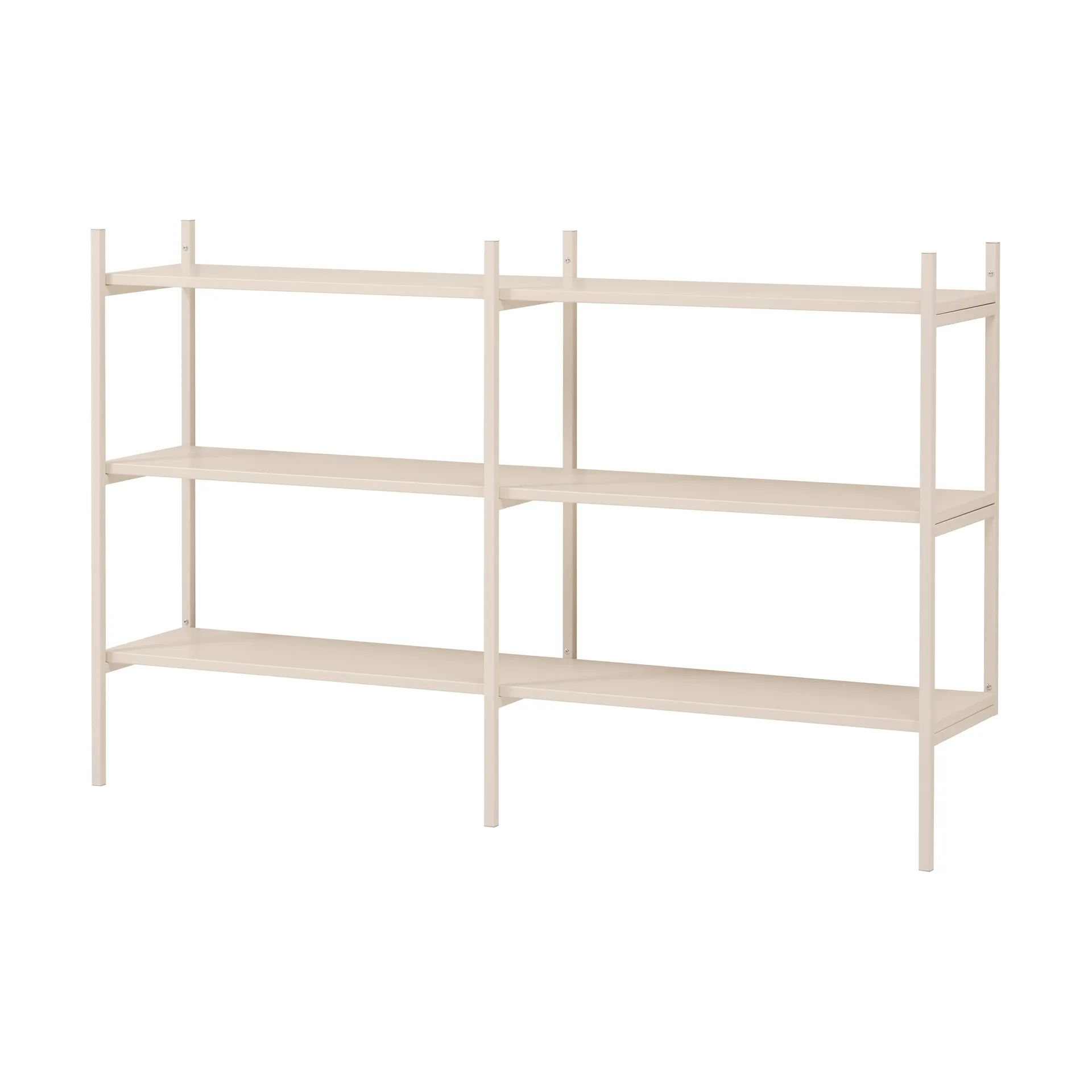 Portal bookcase small, Off white, 158 cm TÔNN furniture