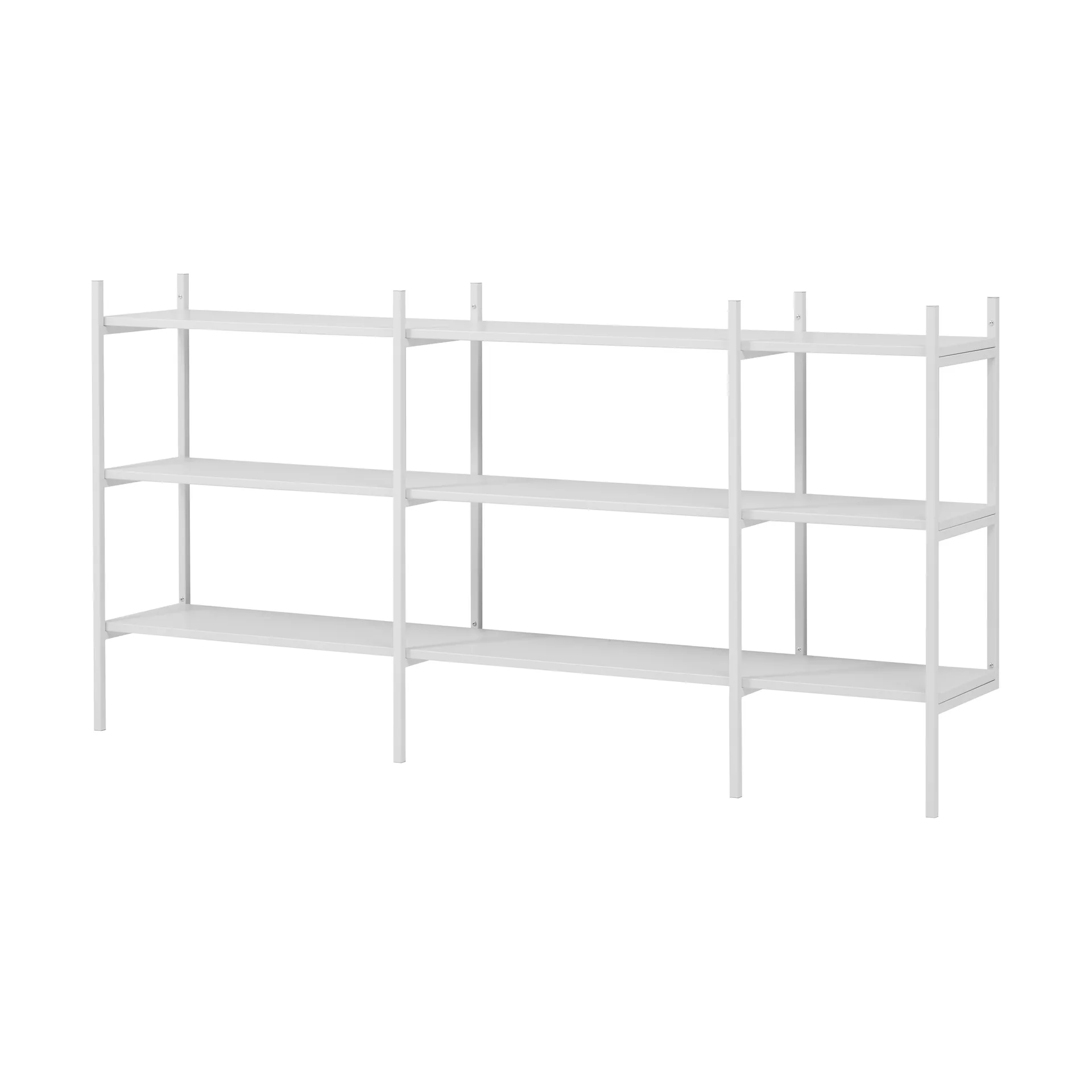 Portal bookcase small, White, 201 cm TÔNN furniture