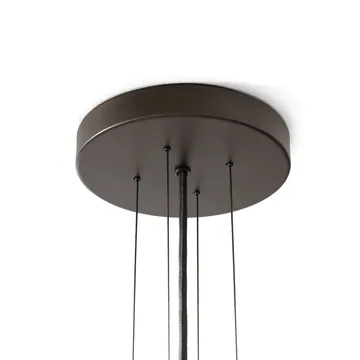 Bella chandelier pendant lamp - SC115, Bronzed & Soft Canvas, Ø54 cm - &Tradition