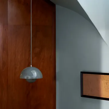 Flowerpot VP1 pendant lamp - Stone blue - &Tradition