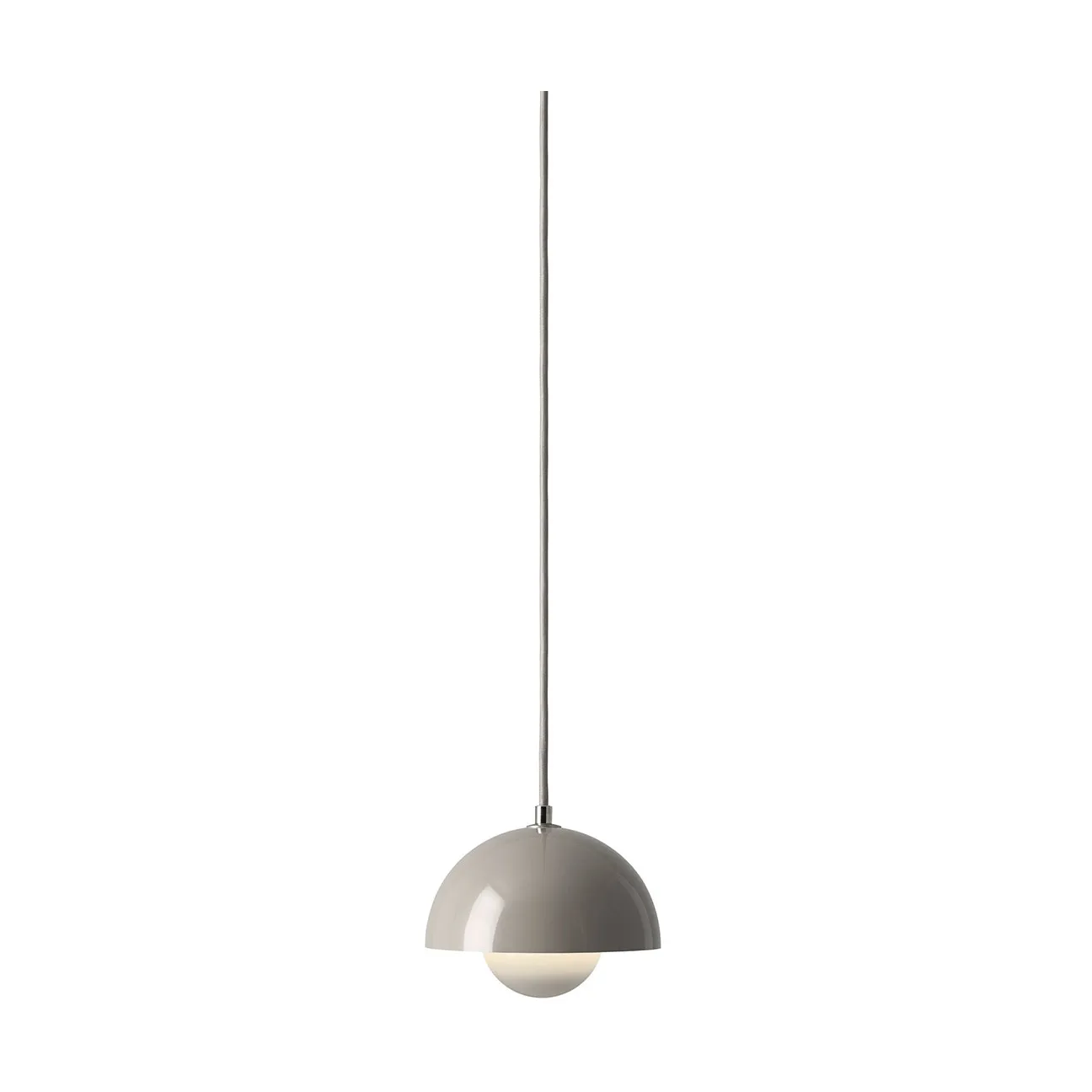 Flowerpot VP10 pendant lamp, Grey beige &Tradition
