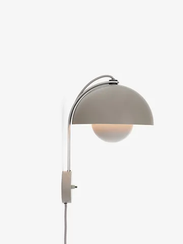 Flowerpot VP8 wall lamp - Grey beige - &Tradition
