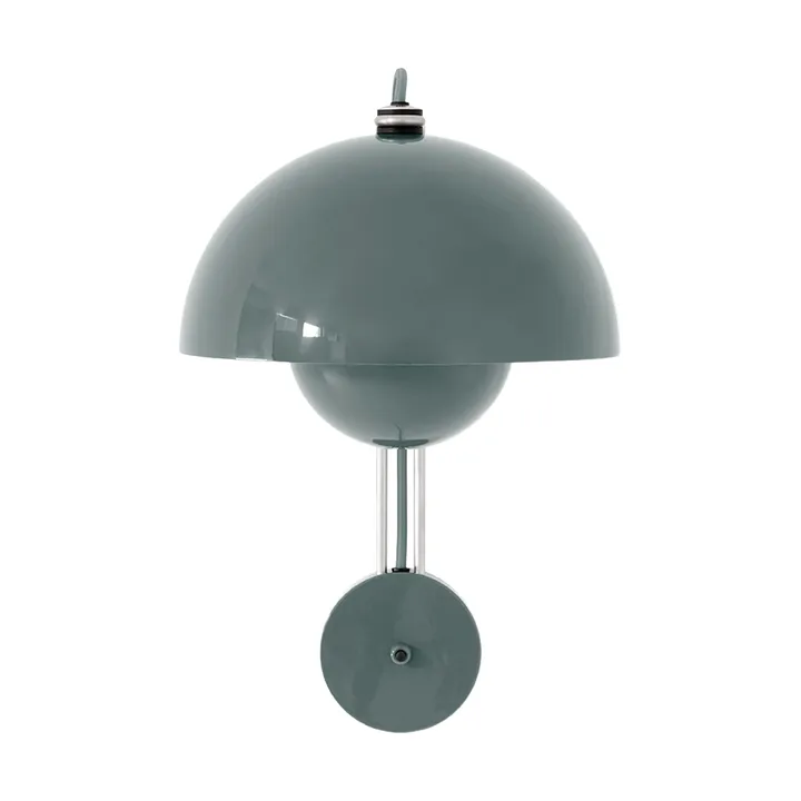 Flowerpot VP8 wall lamp - Stone blue - &Tradition