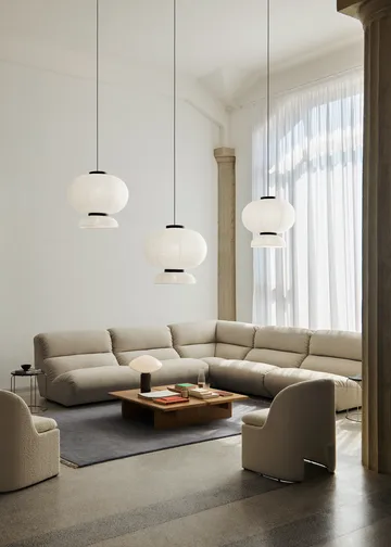 Hi Lo AV55 modular sofa corner module - Cifrado 0121 - &Tradition