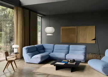 Hi Lo modular sofa configuration E Gentle 0733 - &Tradition