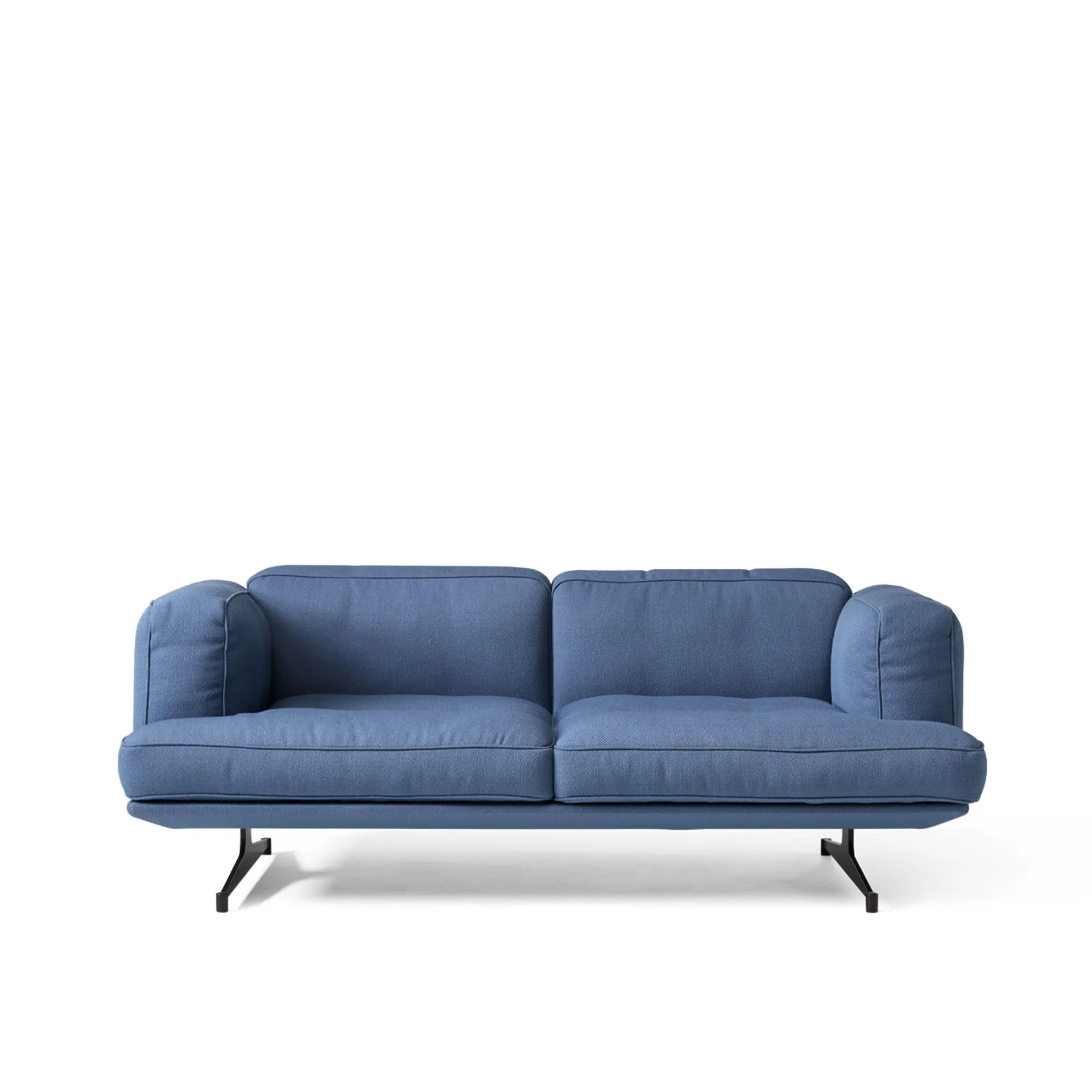 Inland AV22 sofa 2-seater, Vidar 733-warm black &Tradition