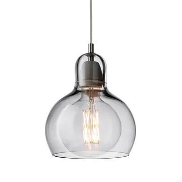 Mega Bulb - Silver-clear cord - &Tradition