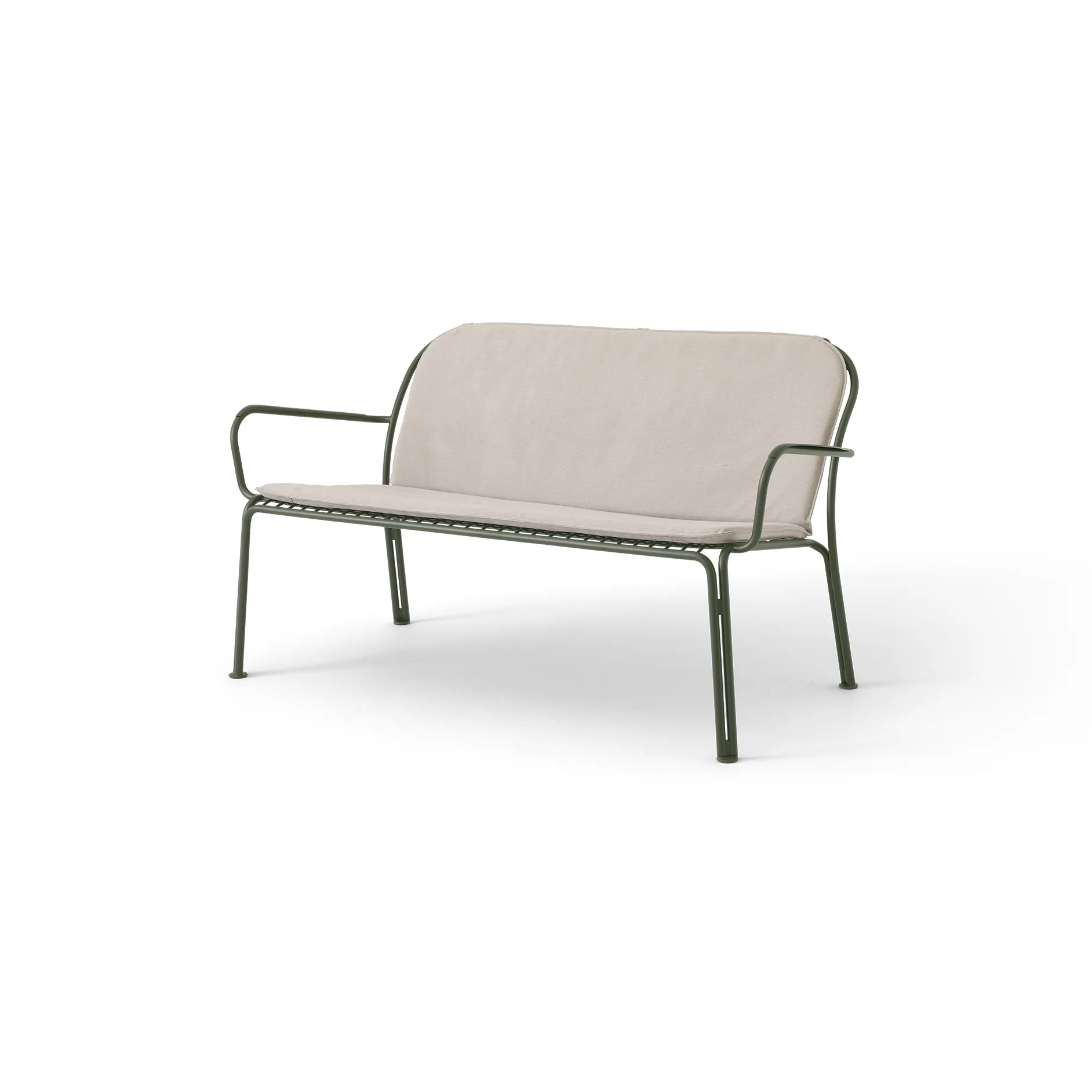 Thorvald SC110 lounge sofa, Bronze green, 143 cm &Tradition