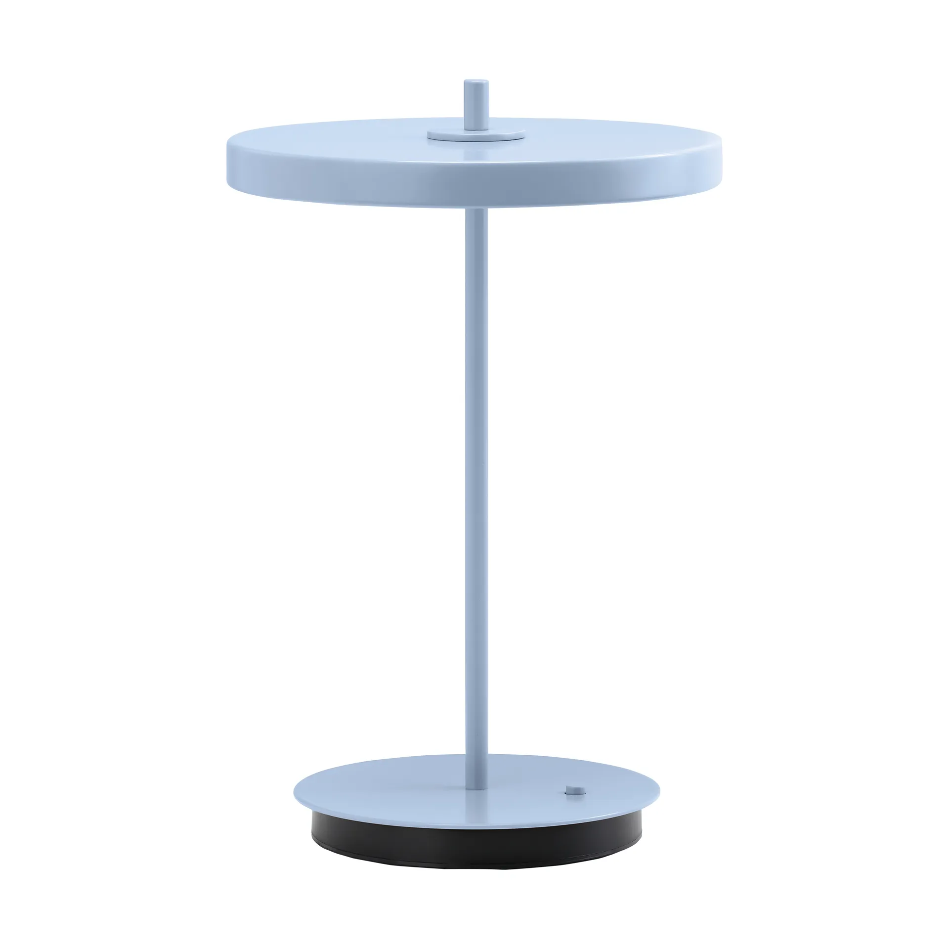 Asteria Move portable table lamp, Monochrome-pale blue Umage