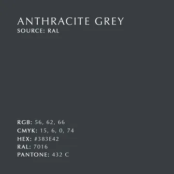 Butterflies hook mini - Anthracite grey - Umage