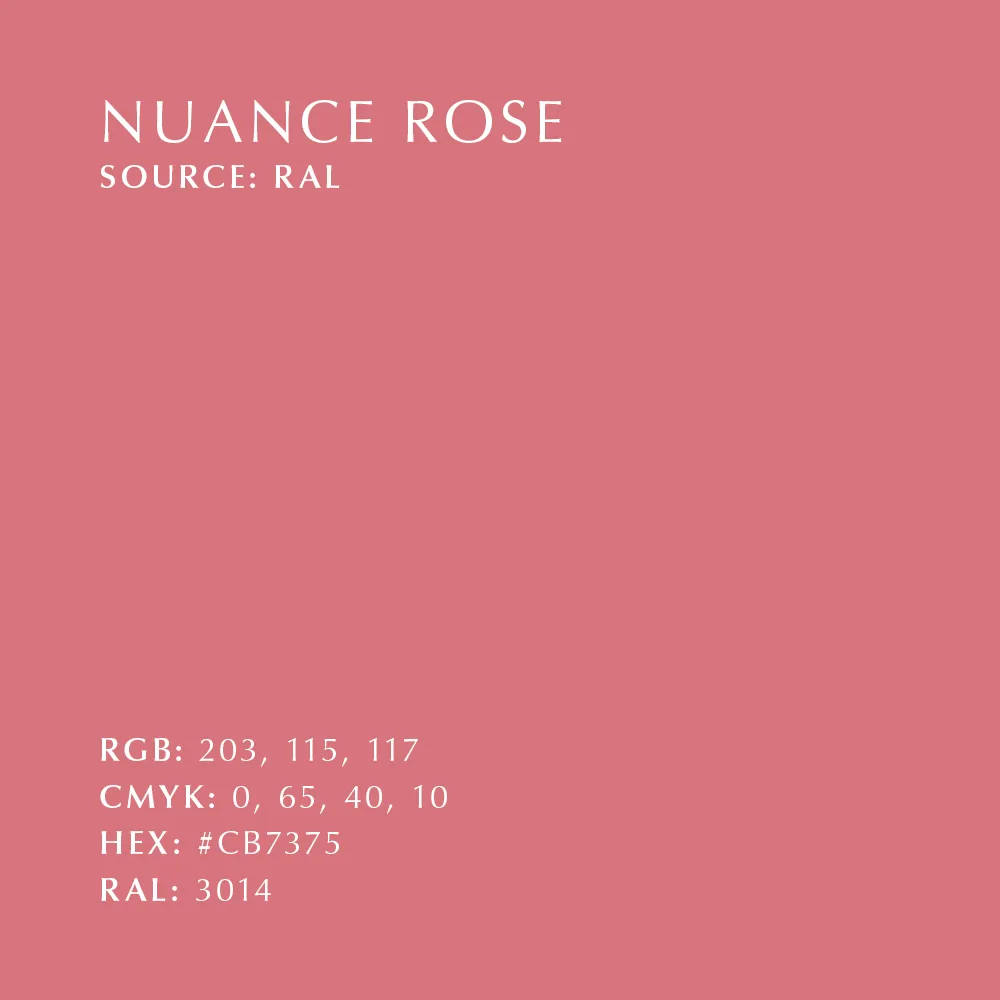 Butterflies hook mini, Nuance rose Umage