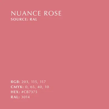 Butterflies hook mini - Nuance rose - Umage